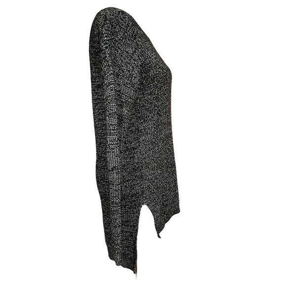 BP. Long Black/White Knit Sweater Pullover Jumper M - Picture 4 of 9